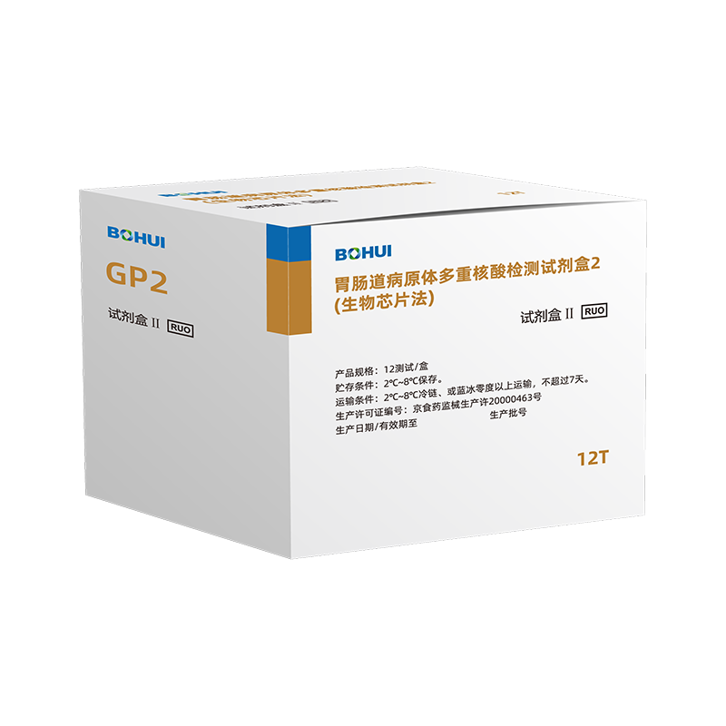 胃肠路病原体多沉核酸检测试剂盒2（生物芯片法）